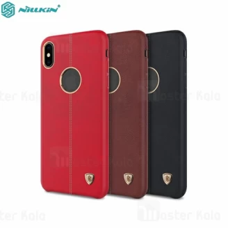 قاب محافظ چرمی نیلکین آیفون Apple iPhone X / XS Nillkin Englon Leather
