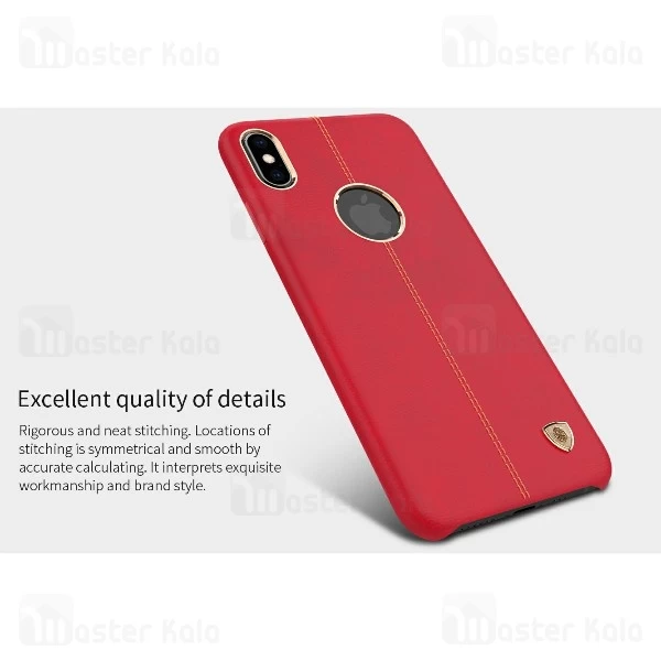 قاب محافظ چرمی نیلکین آیفون Apple iPhone X / XS Nillkin Englon Leather