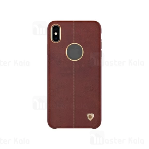 قاب محافظ چرمی نیلکین آیفون Apple iPhone X / XS Nillkin Englon Leather