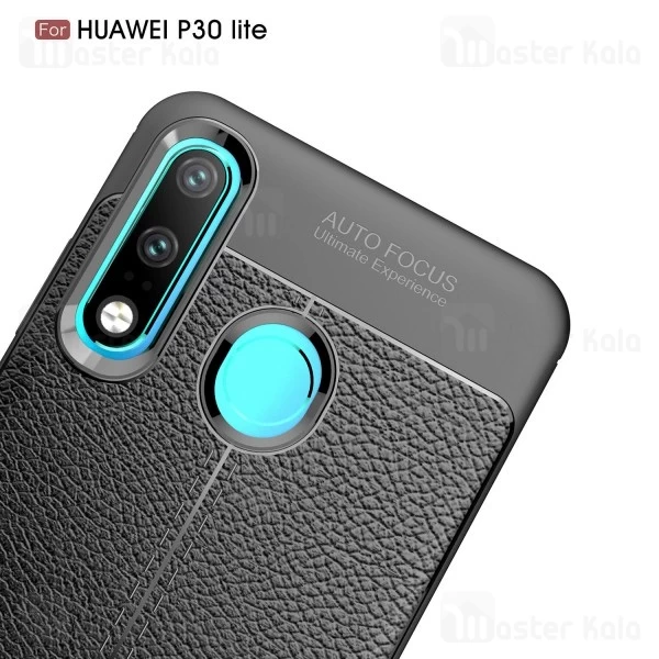 قاب طرح چرم Huawei Nova 4e / P30 Lite Auto Focus Jelly Case