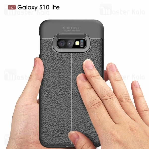 قاب طرح چرم Samsung Galaxy S10e Auto Focus Jelly Case