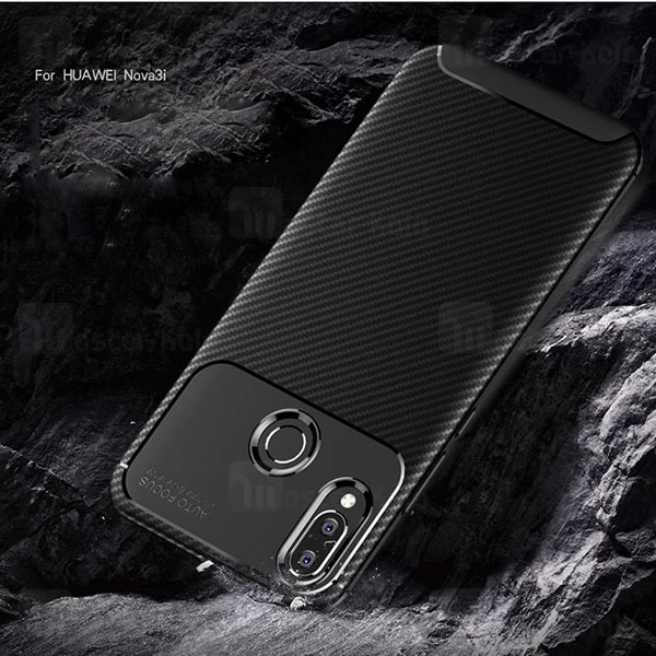 قاب فیبر کربنی Huawei Nova 3i / P Smart Plus AutoFocus Beetle Case