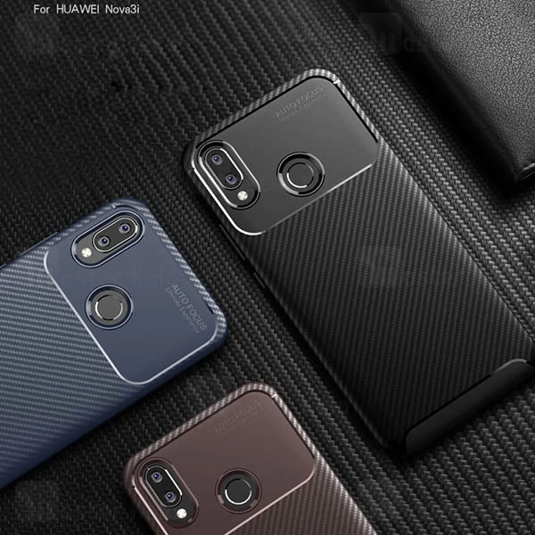 قاب فیبر کربنی Huawei Nova 3i / P Smart Plus AutoFocus Beetle Case