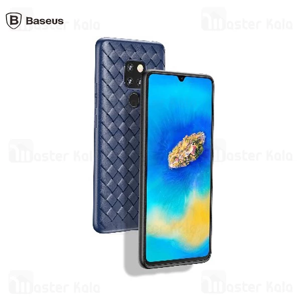 قاب طرح چرم و حصیری Huawei Mate 20 Baseus Weaving WIHWMATE20-BV01