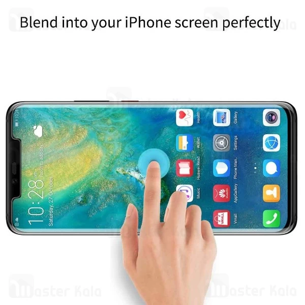 محافظ صفحه شیشه ای تمام صفحه نیلکین Huawei Mate 20 Pro / Porsche Design Nillkin 3D DS+ Max