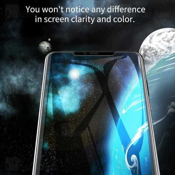 محافظ صفحه شیشه ای تمام صفحه نیلکین Huawei Mate 20 Pro / Porsche Design Nillkin 3D DS+ Max