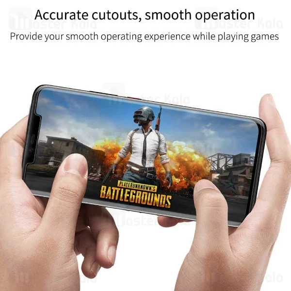 محافظ صفحه شیشه ای تمام صفحه نیلکین Huawei Mate 20 Pro / Porsche Design Nillkin 3D DS+ Max