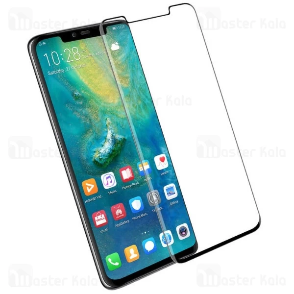محافظ صفحه شیشه ای تمام صفحه نیلکین Huawei Mate 20 Pro / Porsche Design Nillkin 3D DS+ Max