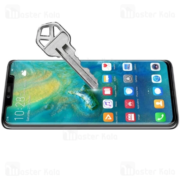 محافظ صفحه شیشه ای تمام صفحه نیلکین Huawei Mate 20 Pro / Porsche Design Nillkin 3D DS+ Max
