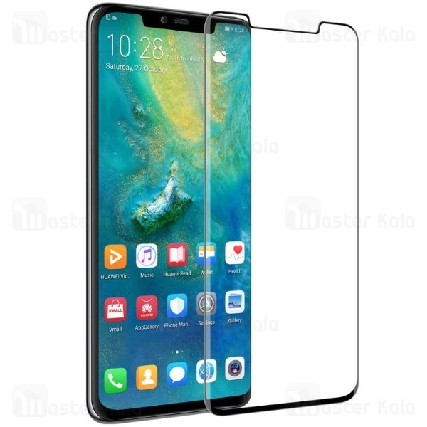محافظ صفحه شیشه ای تمام صفحه نیلکین Huawei Mate 20 Pro / Porsche Design Nillkin 3D DS+ Max