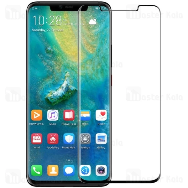 محافظ صفحه شیشه ای تمام صفحه نیلکین Huawei Mate 20 Pro / Porsche Design Nillkin 3D DS+ Max