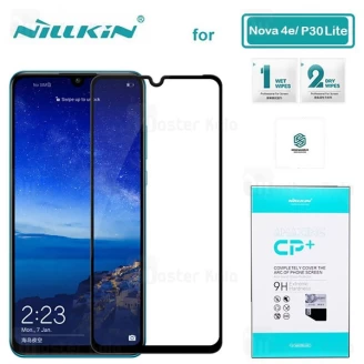 محافظ صفحه شیشه ای تمام صفحه نیلکین هواوی Huawei Nova 4e / P30 Lite Nillkin CP+ Glass
