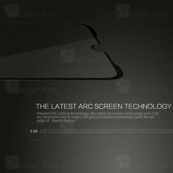 گلس تمام صفحه نیلکین Xiaomi Redmi 7 Nillkin CP+ Glass