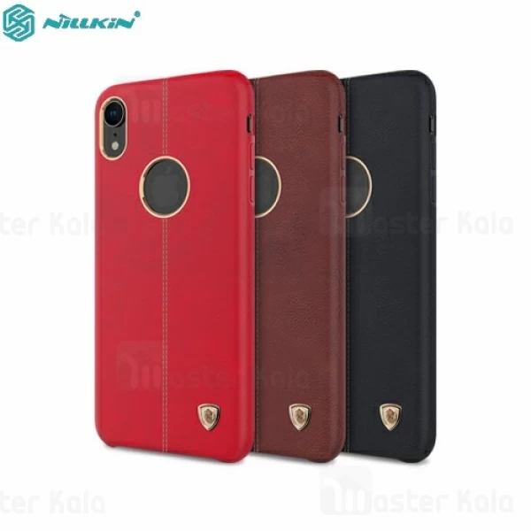قاب محافظ چرمی نیلکین آیفون Apple iPhone XR Nillkin Englon Leather