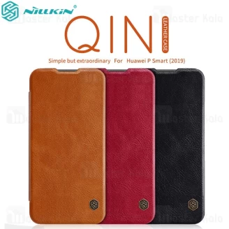 کیف چرمی نیلکین هواوی Huawei P Smart 2019 Nillkin Qin Leather Case