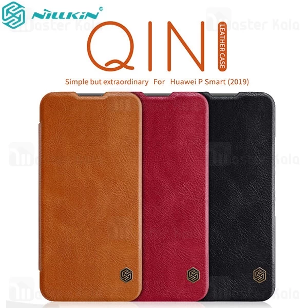 کیف چرمی Huawei P Smart 2019 Nillkin Qin Leather Case