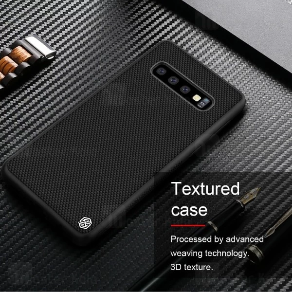 قاب فیبر نیلکین وان پلاس Samsung Galaxy S10 Plus Nillkin Textured nylon Fiber Case