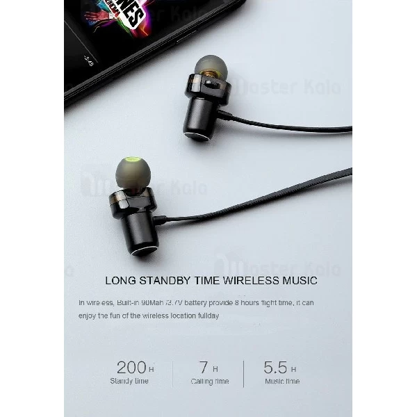هندزفری بلوتوث اوی Awei X680BL Stereo Earphones گردنی و مگنتی