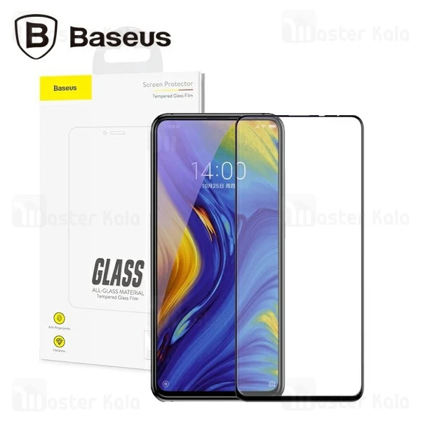 محافظ صفحه شیشه ای تمام صفحه بیسوس شیائومی Xiaomi Mi Mix 3 Baseus SGMIMIX3-KC01