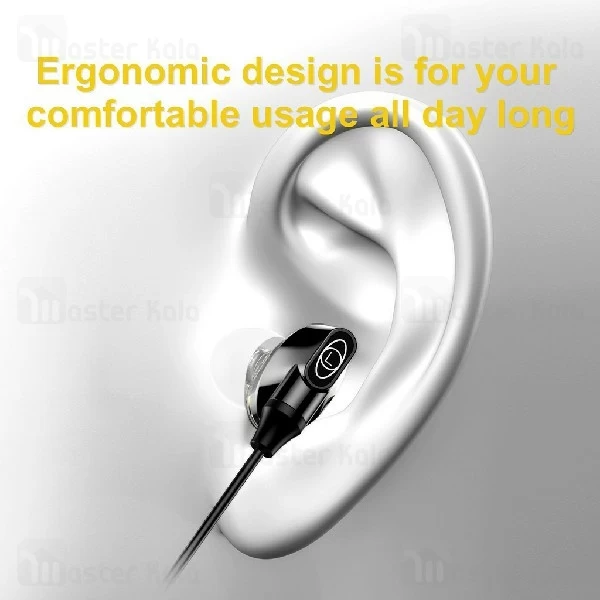 هندزفری سیمی بیسوس Baseus Immersive virtual 3D gaming earphone NGH08-01 طراحی گیمینگ