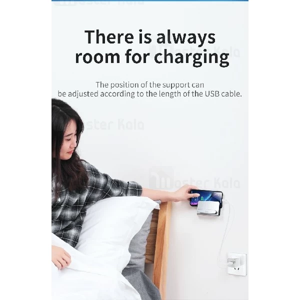 پایه نگهدارنده و هولدر دیواری بیسوس Baseus wall-mounted metal holder SUBG-0S