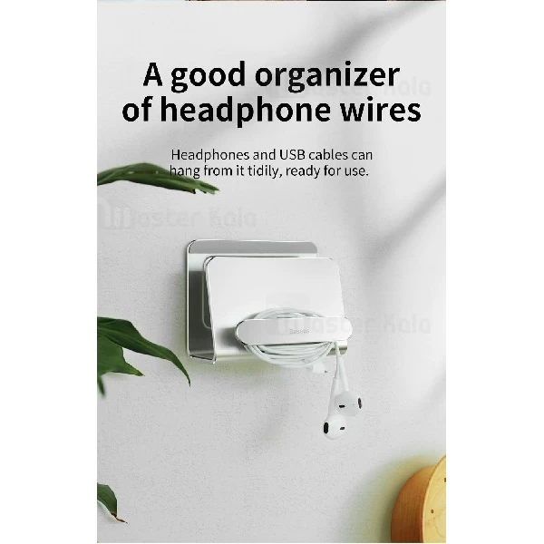 پایه نگهدارنده و هولدر دیواری بیسوس Baseus wall-mounted metal holder SUBG-0S