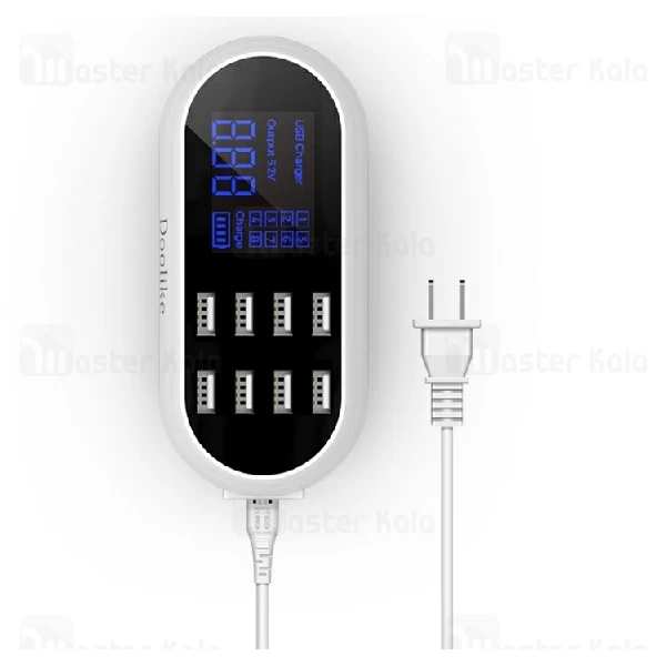 هاب شارژر دولایک Doolike DL-CH18 USB Charger هشت پورت