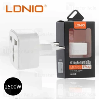 مبدل برق و محافظ الدینیو LDNIO Z1 AC Adapter Plug Converter