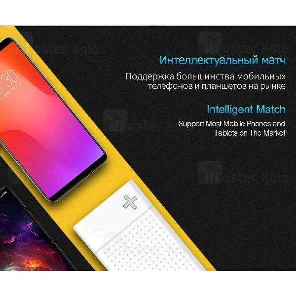 پاوربانک 20000 میلی آمپر Morui SN20 Positive Energy دو پورت با توان 2.1 آمپر