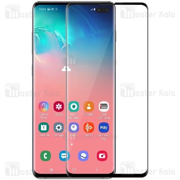 محافظ صفحه شیشه ای تمام صفحه نیلکین Samsung Galaxy S10 Plus Nillkin CP+ Max