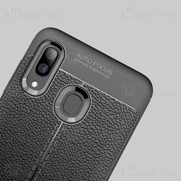 قاب طرح چرم Samsung Galaxy A30 Auto Focus Jelly Case