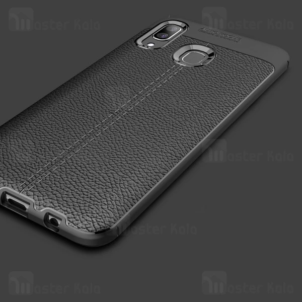 قاب طرح چرم Samsung Galaxy A40 / A405 Auto Focus Jelly Case