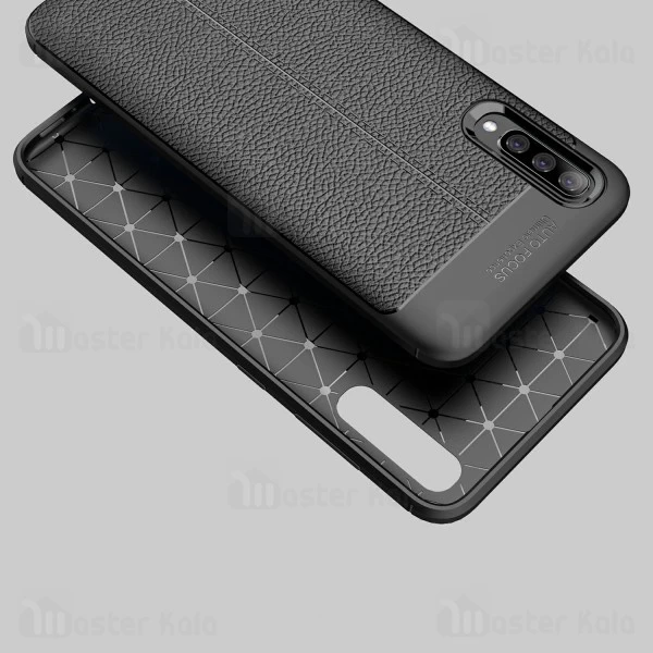 قاب طرح چرم Samsung Galaxy A70 / A705 Auto Focus Jelly Case