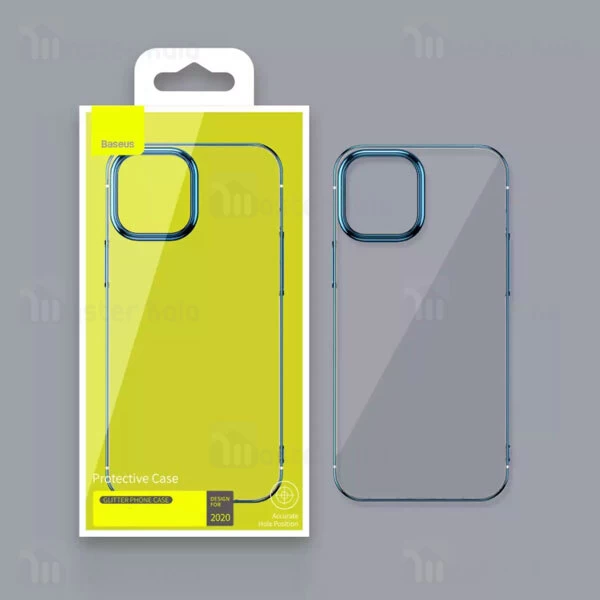 قاب بیسوس آیفون Apple iPhone 12 Mini Baseus Glitter Phone Case WIAPIPH54N-DW01