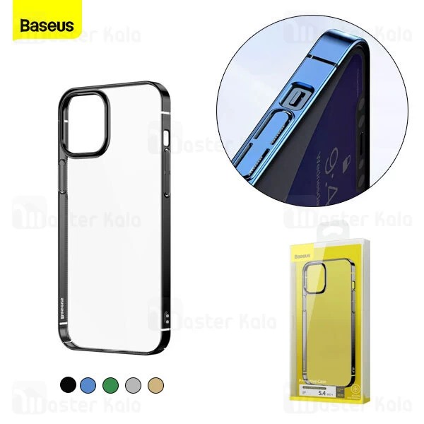 قاب بیسوس آیفون Apple iPhone 12 Mini Baseus Glitter Phone Case WIAPIPH54N-DW01