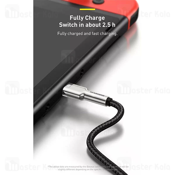 کابل تایپ سی Baseus Cafule Series Metal CATJK-D01 QC3.0 PD Type C to Type C Charging 2m 100W Data Cable