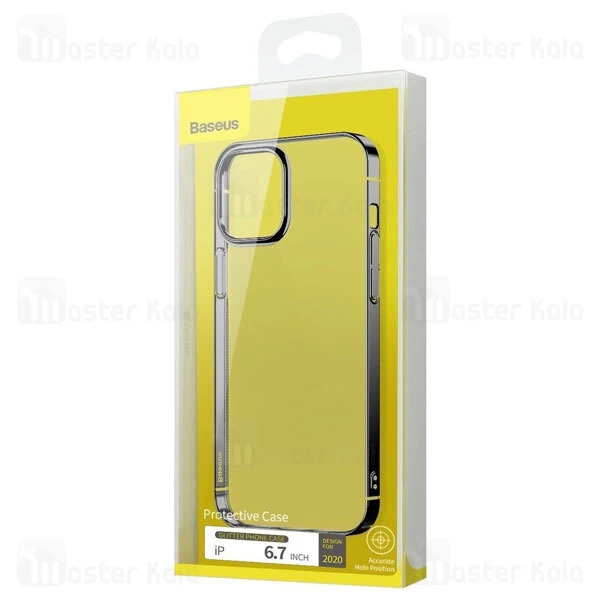 قاب محافظ Apple iPhone 12 Pro Max Baseus Glitter Phone Case WIAPIPH67N-DW01