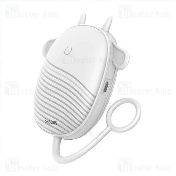 گرم کن دستی بیسوس Baseus Little Tail Camping Light Hand Warmer ACWEB-C1 همراه با چراغ