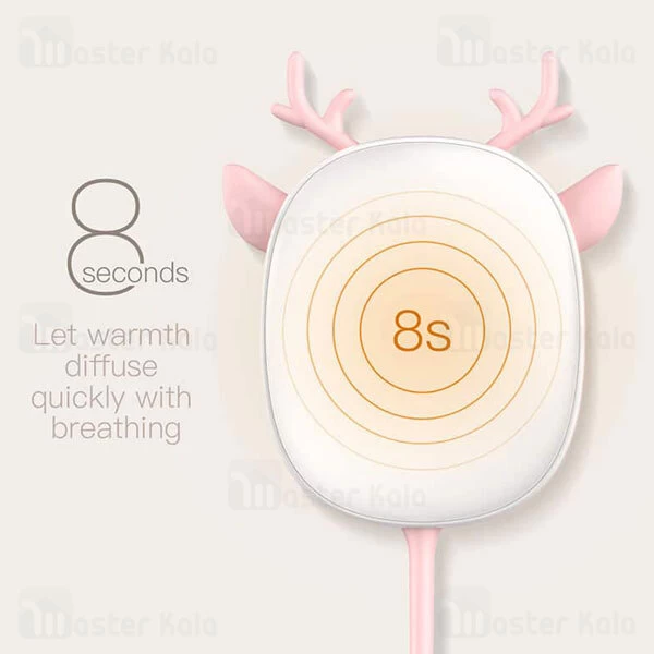 گرم کن دستی بیسوس Baseus Little Tail Camping Light Hand Warmer ACWEB-C1 همراه با چراغ