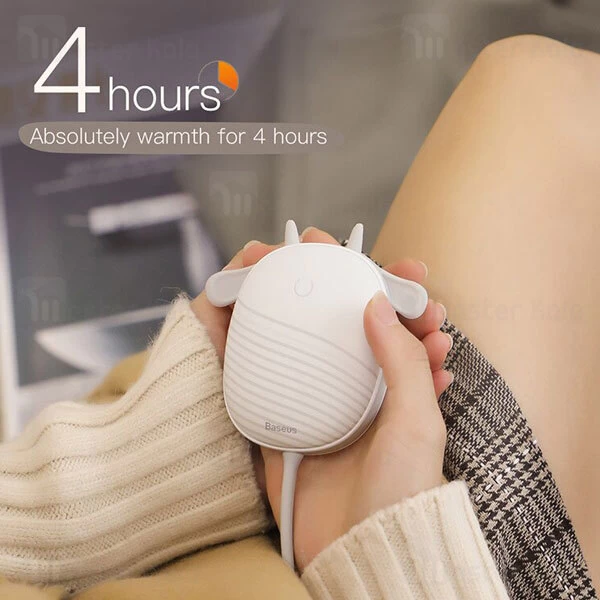 گرم کن دستی بیسوس Baseus Little Tail Camping Light Hand Warmer ACWEB-C1 همراه با چراغ