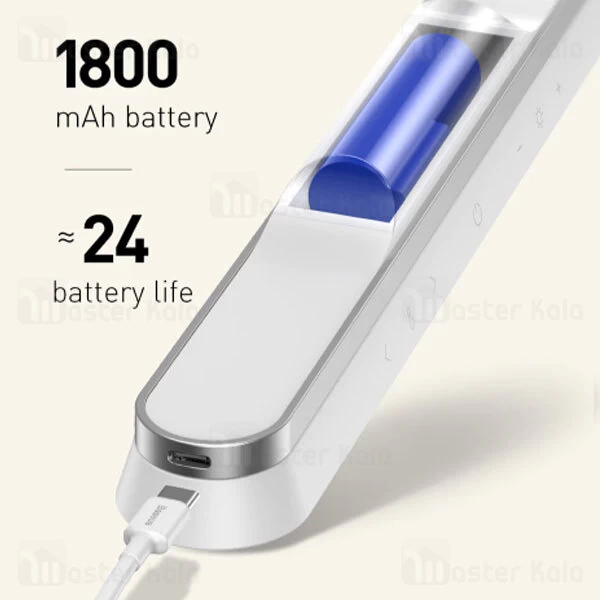 چراغ مطالعه بیسوس Baseus Magnetic Stepless Dimming Charging Desk Lamp Pro DGXC-02