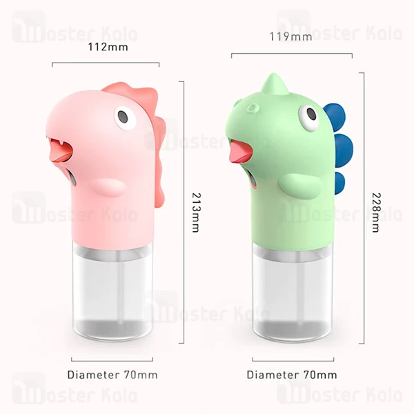 پمپ فوم مایع دستشویی بیسوس Baseus Minidinos Hand Washing Machine ACXSJ-C06 همراه با فوم مایع