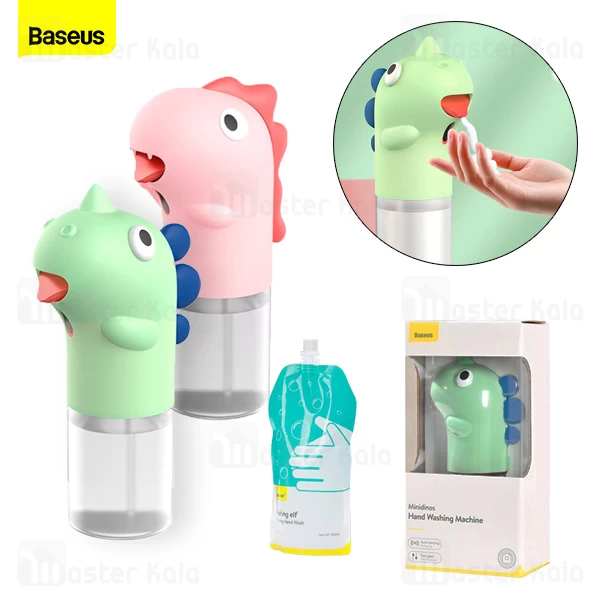 پمپ فوم مایع دستشویی بیسوس Baseus Minidinos Hand Washing Machine ACXSJ-C06 همراه با فوم مایع