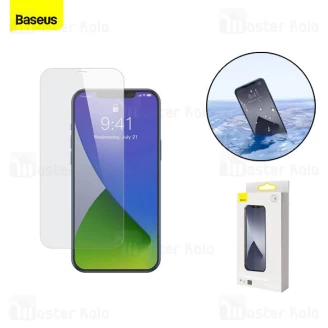 پک 2تایی محافظ صفحه شیشه ای بیسوس Apple iPhone 12 Pro Max Baseus SGAPIPH67N-FM02 Tempered Glass