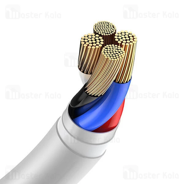 کابل میکرو یو اس بی Baseus Simple Wisdom Data Cable Kit Micro USB TZCAMZJ-02 2Pcs 1.5m 2.1A