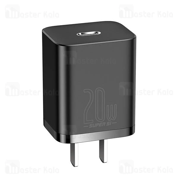 شارژر دیواری فست شارژ بیسوس Baseus Super Si Quick Charger 1C 20W CCSUP-B01 توان 20 وات