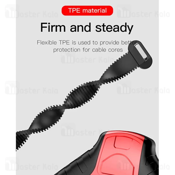 فن لایتنینگ اتصال همزمان هندزفری و شارژر Baseus X-Men Audio Radiator ACSR-XJ09