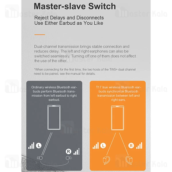 هندزفری بلوتوث Haylou T17 True Wireless Stereo Bluetooth Earbuds