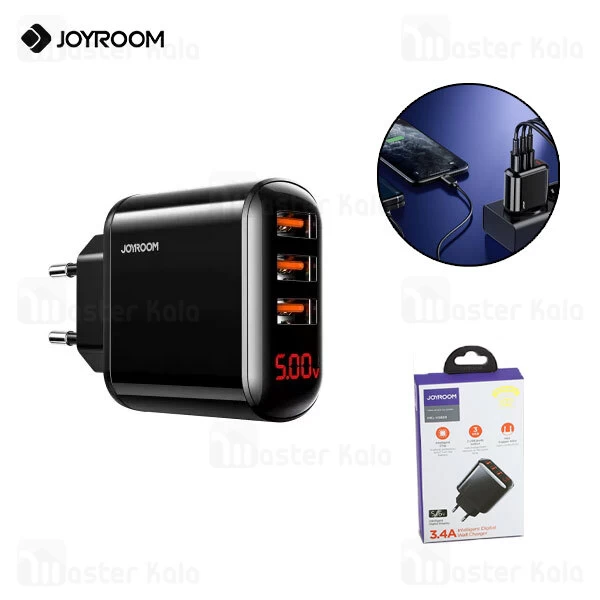 شارژر دیواری Joyroom HKL-USB59 Sharp Series 3.4A Intelligent 30W