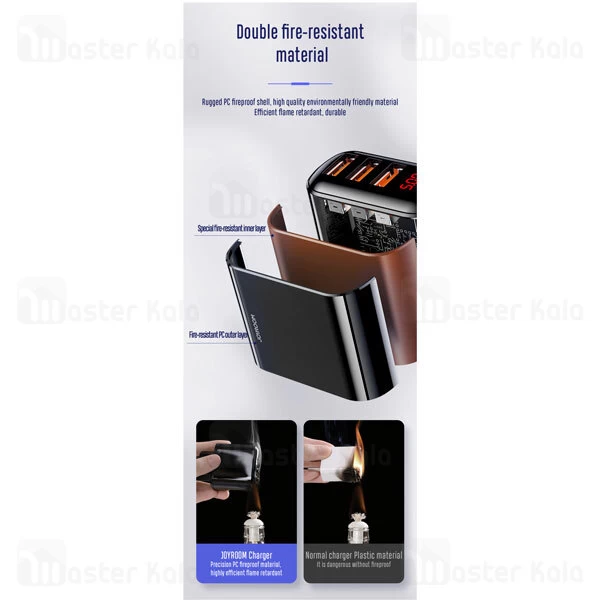 شارژر دیواری Joyroom HKL-USB59 Sharp Series 3.4A Intelligent 30W